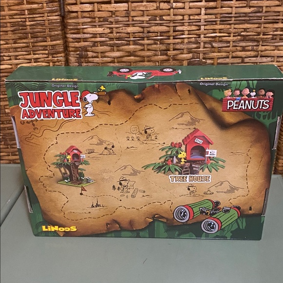Linoos Peanuts Snoopy Jungle Adventure Building Block Sets Out Of Stock Jungle Adventure Peanuts LINOOS 287 PCS, new inbox!